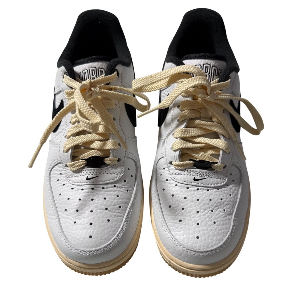 Nike Air Force 1 '07 LX Women's size 7.5 Summit Black and White Sneakers Retro